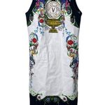 Versace NWT Jeans Black and White Multicolour Cotton Blend Dress sz 36 US XS Photo 1