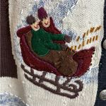 Vintage Bobbie Brooks 1990’s Winter Christmas Thick Knit Sleeveless Chic Sweater Black Size XL Photo 1