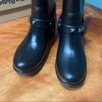 Dirty Laundry NWT  Biker Style Rain Boots Black with studs size 7 new Photo 6