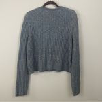 Sundance  Cable Knit V Neck Button Down Cardigan‎ Sweater Size XL Minimalist Photo 3