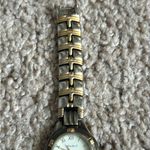 Eddie Bauer women’s vintage two tone silver/gold watch measurements shown Photo 3