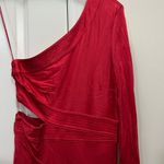 Alexis Red Jovanna Gown Size Medium $563 Photo 4