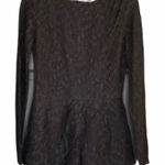 Nightwalker  Black‎ Lace Romper Photo 0