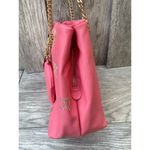 Juicy Couture  | Pink Rhinestone Logo Shoulder Bag w/ Charm & Coin Pouch Photo 4