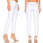 Anthropologie Paige Ultra White Verdugo Ankle Zip Jeans 27 Photo 1