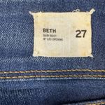 Hudson  Beth Baby Bootcut Jeans Size 27 Blue Low Rise Flap Pockets 29x34 Photo 5