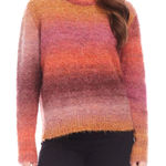 Karen Kane  Ombre‎ Sweater Womens Large Knit Pullover Multicolor Photo 0