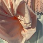 Cara Cara Hart Blush Pink Eyelet Mini Dress | Size 4 Photo 11