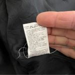 United Colors Of Benetton BENETTON Black Jacket Blazer Belted Snap Closure Lined Oversized Collar Size 44 Photo 7