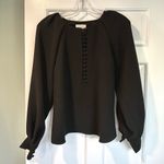 Sézane Sezane Amy blouse in black Photo 2
