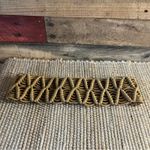 Charming Charlie Tan Woven Stretch Belt Size S/M Photo 1