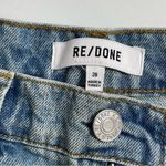 RE/DONE NWT 70s Straight Leg High Rise Jeans in Worn Medium RAF Size 28 Photo 5