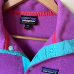 Patagonia Women's Lightweight Synchilla Snap-T Pullover Rubellite Pink size XXS Photo 7