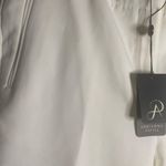 Adrianna Papell NWT white stretch cropped office pants trousers size 12 Photo 2