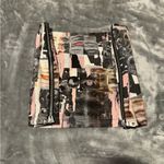 The Ragged Priest  Geometric Mini Skirt - Pink, Black, Cream Photo 2