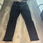 Pinkblush  Maternity Black Skinny Jeans Distressed Photo 0