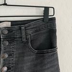 Everlane  The Authentic Stretch High-Rise Skinny Button Fly size 30 ankle black Photo 5