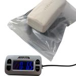 Versace  White Leather Sunglasses Case Hard Shell Eyeglass Glasses Holder‎ Photo 7