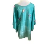 Unbranded Gorgeous Bat Wing Style Aqua Photo 5