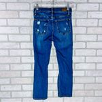 Judy Blue  Distressed Cropped Ankle Skinny Jeans in Blue Size 3/26 Photo 2