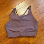 Beyond Yoga  Spacedye Enlightenment Long Line Sports Bra Truffle Heather Brown   Photo 0