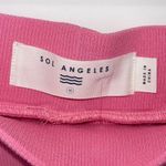Sol Angeles  RIB WIDE LEGGED PANT Punk Pink Size Medium NWT‎ Photo 7