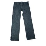 The Row  Women's Dark Blue Cotton Blend Mid Rise Straight-Leg Denim Jeans Size 2 Photo 1