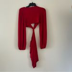 Princess Polly  Adi Cut Out Mini Red Dress Size 4 Photo 3