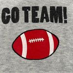 Poof New York NEW Poof Go Team Knit Football Sweatshirt Women’s Small Photo 2