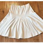 Talbots  stretch khaki a-line pleated skirt size 10 Photo 8
