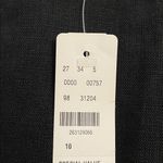 Brooks Brothers Black Irish Linen Pencil Skirt Womens Size 10 NEW NOS Photo 3