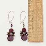 Handmade Crystallized Swarovski Elements Dangling Earrings Photo 5