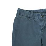 Gap Ankle Stretch Straight Leg Curvy Pants Women Size 2 Low-Rise Navy Blue Photo 4