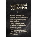 Girlfriend Collective UPF 50+ Naomi Workout Dress Unitard Black Large Photo 3
