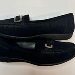 Calvin Klein Womens Black Leather Loafers Size 7.5 Photo 0