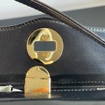 Gucci  Vintage Black Leather Shoulder Bag w/ Red Leather Interior - Preowned Photo 6