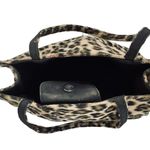 MetroStyle Leopard Faux Fur Mini Tote Photo 5