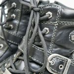 Harley Davidson Women's Tegan Lace up Boots Black Size 8.5 Photo 7