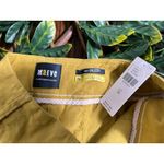Maeve  The Colette High Rise Mustard Mini Shorts Size 26 NWT Photo 3
