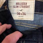 Hollister Dark Wash Button Fly Jean Size 38 x 34. Brand New Condition, not worn. Photo 1