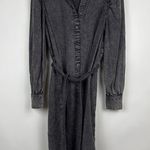 Rails Adele Dress in Black Acid Wash Size Medium Photo 5