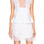 Isabel Marant NWT silk organza daisy white skirt Photo 4