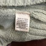 Love Riche  Sweater Womens 1X Green Long Sleeve Chunky Knit Round Neck Sweater NEW Photo 8