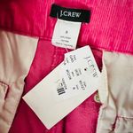 J.Crew NWT NEW Pink Cotton Corduroy Mini Skirt Embroidered Preppy Boat Shoes Photo 2