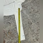 Fabletics  Plush Rib Hooded Jumpsuit Onesie size XL tall cream off white zip up Photo 3