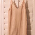 Ecru Pink Slip Dress Photo 0