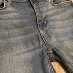 Free People  Fringe‎ Crop Jeans size 27 blue distressed Photo 4