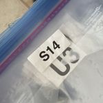 Lululemon Size 8 Pinstripe Cross Back Multicolor Sports Bra Workout Athletic Photo 5