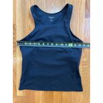 Reformation  EcoMove Black Racerback Tank Top Shelf Bra Size‎ Medium Yoga Gym EUC Photo 5