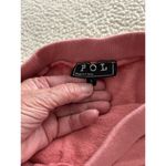 POL  Asymmetrical Pull On Fringe Skirt in Tickle Me Pink Size S Photo 1